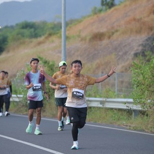 Race photo from KEDIRI HALF MARATHON 2026
