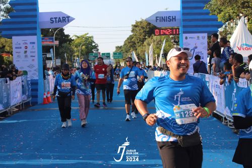 Race photo from Jabar Run 10K 2024