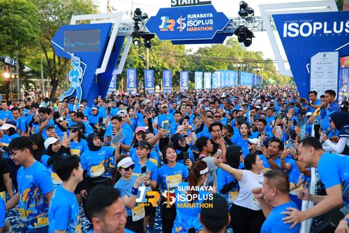 Race photo from SURABAYA ISOPLUS MARATHON 2025