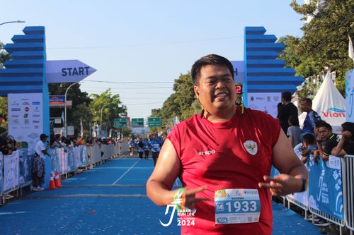 Race photo from Jabar Run 10K 2024