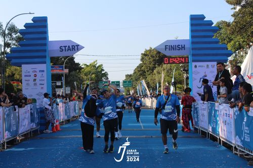 Race photo from Jabar Run 10K 2024