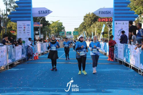 Race photo from Jabar Run 10K 2024