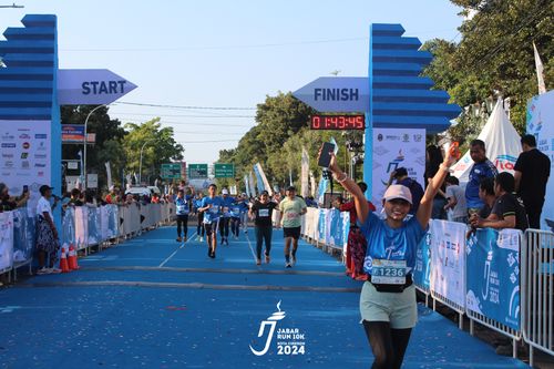 Race photo from Jabar Run 10K 2024