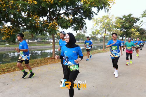 Race photo from ISOPlus Run 2024 Jakarta