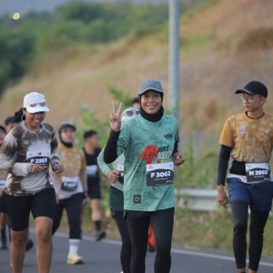 Race photo from KEDIRI HALF MARATHON 2026