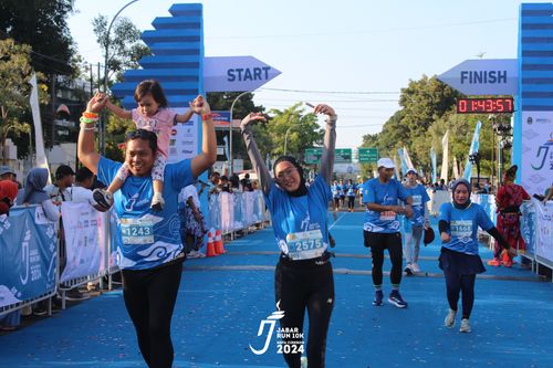 Race photo from Jabar Run 10K 2024