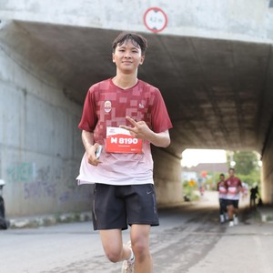 Race photo from KEDIRI HALF MARATHON 2026