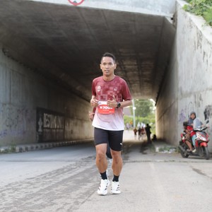 Race photo from KEDIRI HALF MARATHON 2026
