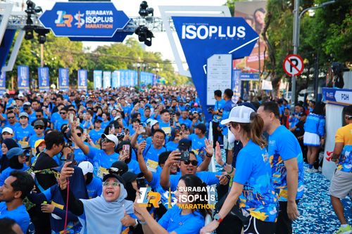 Race photo from SURABAYA ISOPLUS MARATHON 2025