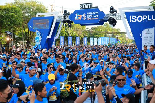 Race photo from SURABAYA ISOPLUS MARATHON 2025