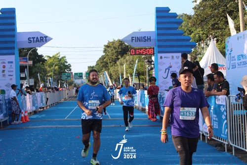 Race photo from Jabar Run 10K 2024