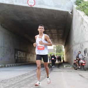 Race photo from KEDIRI HALF MARATHON 2026