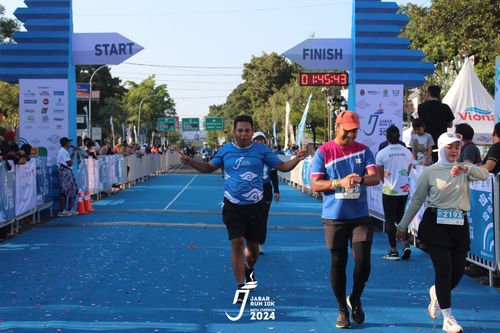 Race photo from Jabar Run 10K 2024