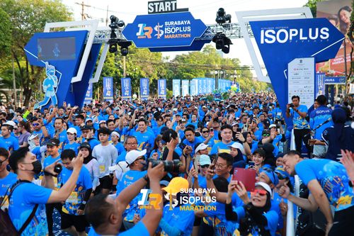 Race photo from SURABAYA ISOPLUS MARATHON 2025