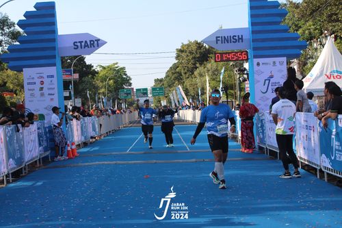 Race photo from Jabar Run 10K 2024