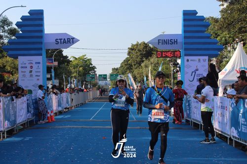 Race photo from Jabar Run 10K 2024