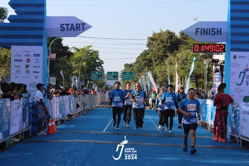Race photo from Jabar Run 10K 2024
