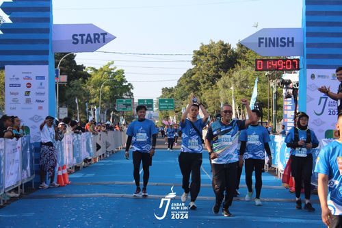 Race photo from Jabar Run 10K 2024