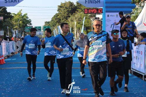 Race photo from Jabar Run 10K 2024