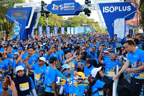 Race photo from SURABAYA ISOPLUS MARATHON 2025