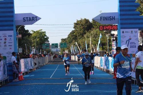 Race photo from Jabar Run 10K 2024
