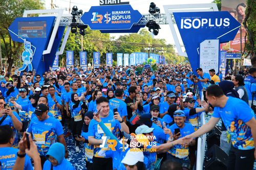 Race photo from SURABAYA ISOPLUS MARATHON 2025