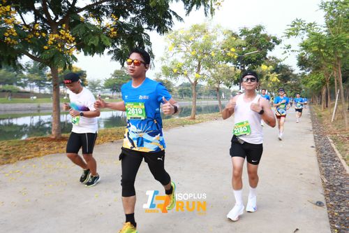 Race photo from ISOPlus Run 2024 Jakarta