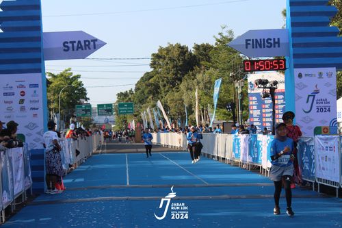 Race photo from Jabar Run 10K 2024