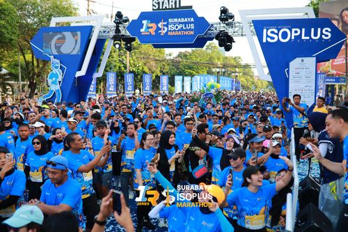 Race photo from SURABAYA ISOPLUS MARATHON 2025