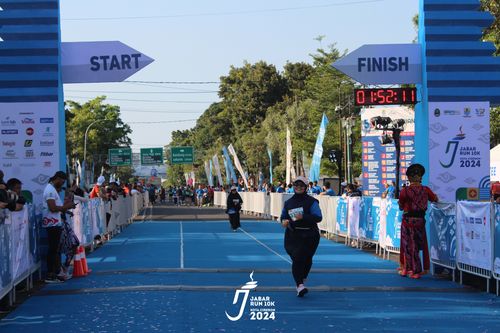Race photo from Jabar Run 10K 2024