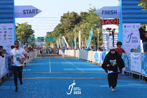 Race photo from Jabar Run 10K 2024