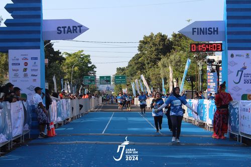 Race photo from Jabar Run 10K 2024