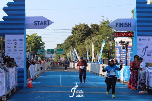 Race photo from Jabar Run 10K 2024