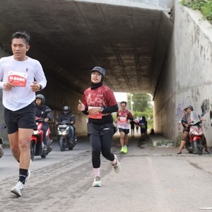 Race photo from KEDIRI HALF MARATHON 2026