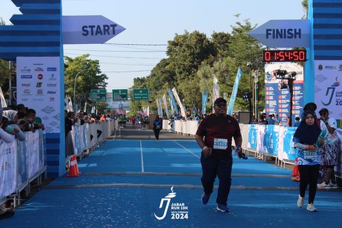 Race photo from Jabar Run 10K 2024