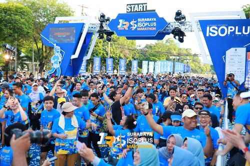 Race photo from SURABAYA ISOPLUS MARATHON 2025