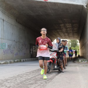 Race photo from KEDIRI HALF MARATHON 2026