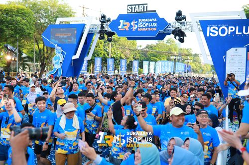 Race photo from SURABAYA ISOPLUS MARATHON 2025
