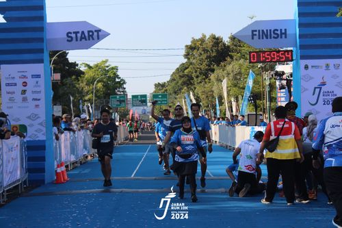 Race photo from Jabar Run 10K 2024