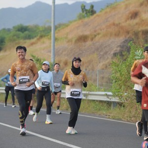 Race photo from KEDIRI HALF MARATHON 2026