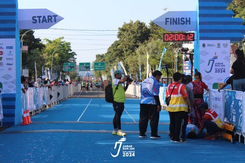 Race photo from Jabar Run 10K 2024
