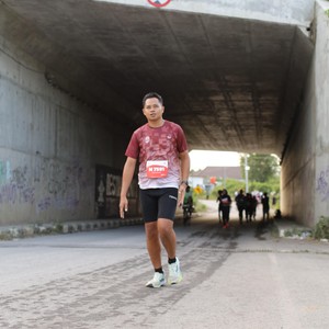 Race photo from KEDIRI HALF MARATHON 2026