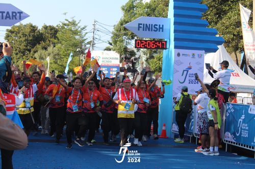 Race photo from Jabar Run 10K 2024