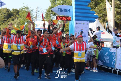 Race photo from Jabar Run 10K 2024