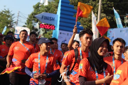 Race photo from Jabar Run 10K 2024