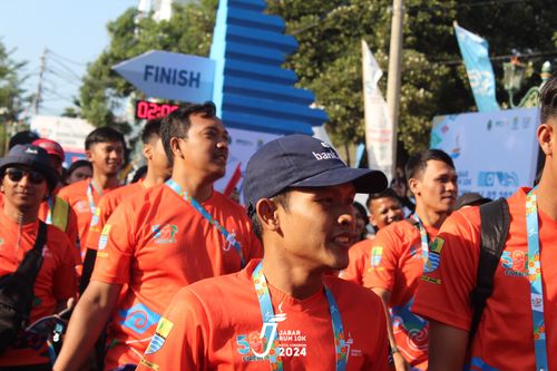 Race photo from Jabar Run 10K 2024