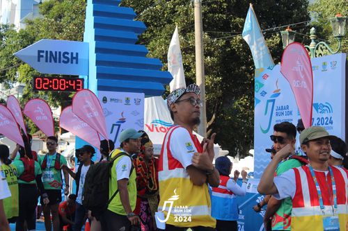 Race photo from Jabar Run 10K 2024