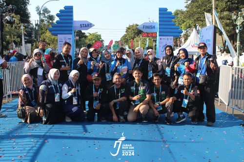 Race photo from Jabar Run 10K 2024
