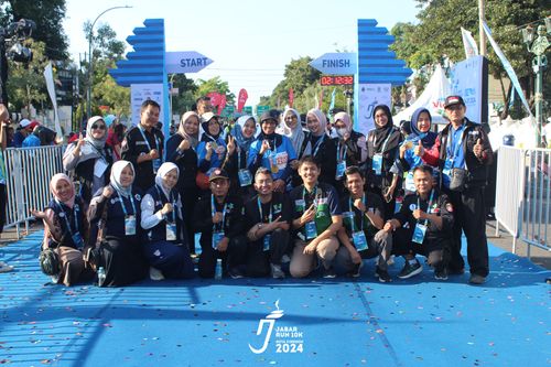 Race photo from Jabar Run 10K 2024