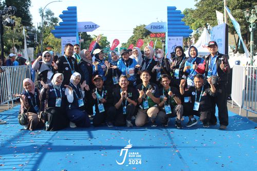 Race photo from Jabar Run 10K 2024
